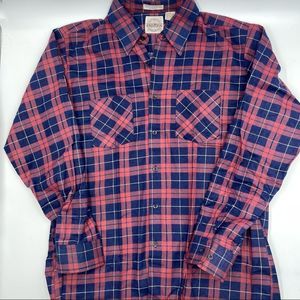 Vintage Saucatuck Dry Goods Flannel Shirt